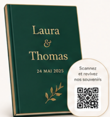 Livre de luxe et QR code — Pack Heritage Premium